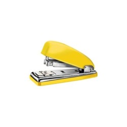 Cucitrice metallica Petrus 226 - Fino a 30 fogli - Pinzatura chiusa, aperta e con chiodi - Colore giallo metallizzato