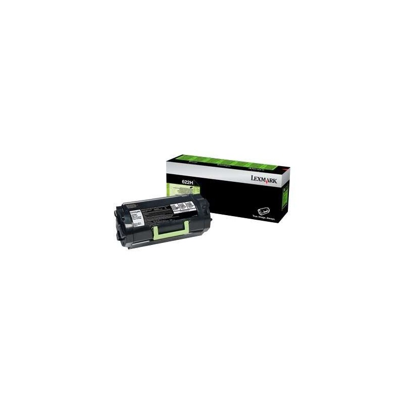 Cartuccia toner nero originale Lexmark MX710/MX711/MX810/MX811/MX812 - 62D2H00/622H Cartuccia toner nero originale Lexmark MX710/MX711/MX810/MX811/MX812 - 62D2H00/622H