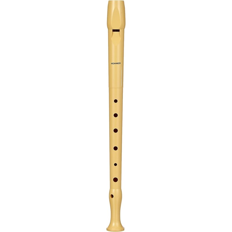 Hohner Flauta Dulce - Fabricada en Plastico - Ideal para los mas Pequeños - Incluye Funda - Color Crema Hohner Flauta Dulce - Fabricada en Plastico - Ideal para los mas Pequeños - Incluye Funda - Color Crema
