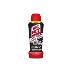Wc Net Pulisce Tubazioni con Carbone Attivo 700ml - Gel Denso ad Azione Immediata - Profumo al Mentolo