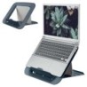Supporto per laptop regolabile Leitz Ergo Cozy - Design ergonomico - Altezza regolabile - Colore grigio velluto