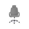 Dotare la sedia da ufficio di poggiatesta - Design ergonomico - Tessuto di alta qualità - Meccanismo a farfalla - Regolazione in