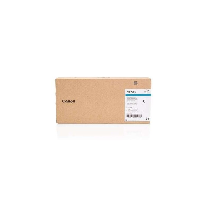 Cartuccia d'inchiostro originale ciano Canon PFI706 - 6682B001 Cartuccia d'inchiostro originale ciano Canon PFI706 - 6682B001