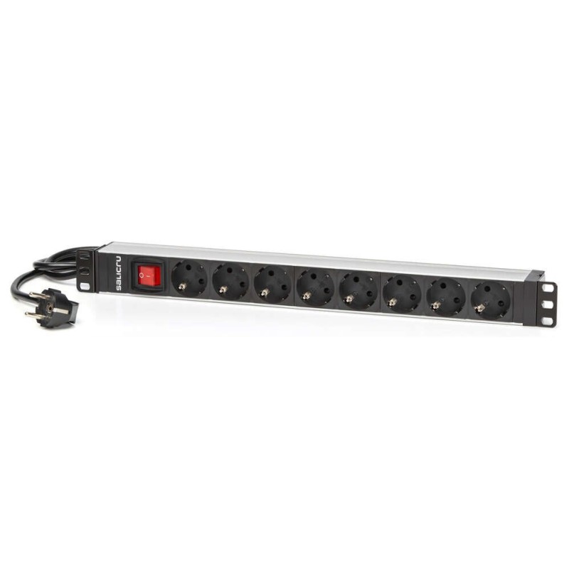 Multipresa Salicru SPS PDU Unità di distribuzione dell'alimentazione - 8 prese tipo Schuko - Colore nero Multipresa Salicru SPS PDU Unità di distribuzione dell'alimentazione - 8 prese tipo Schuko - Colore nero