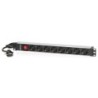 Multipresa Salicru SPS PDU Unità di distribuzione dell'alimentazione - 8 prese tipo Schuko - Colore nero