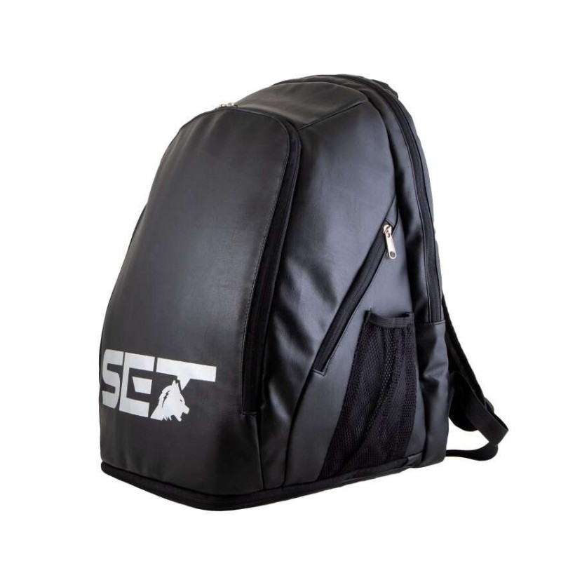 Set Zaino in Pelle - 2 Tasche Laterali e 2 Centrali - Spallacci Imbottiti e Regolabili - Con Portascarpe Incluso Set Zaino in Pelle - 2 Tasche Laterali e 2 Centrali - Spallacci Imbottiti e Regolabili - Con Portascarpe Incluso