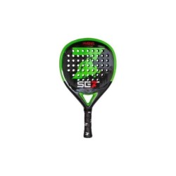 Set Hyena Pala de Padel - Forma Redonda - Marco 100% Carbono - Cara 100% Carbono 3K - Nucleo Goma Eva Extra Soft