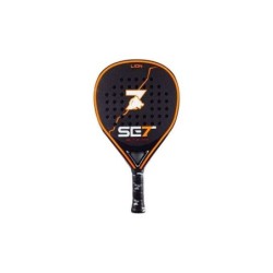 Set Lion Pala de Padel - Forma Lagrima - Marco 100% Carbono - Cara 100% Carbono 3K - Nucleo Goma Black Eva Compressed