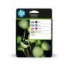 HP 924 Pack de 4 Cartuchos de Tinta Original Negro, Amarillo, Magenta y Cyan - 6C3Z1NE