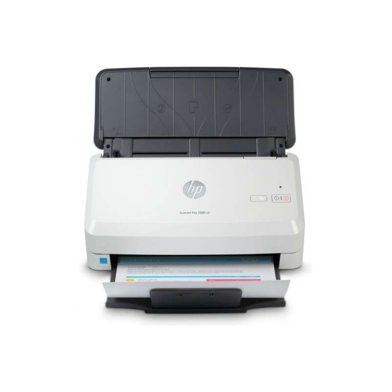 Scanner per documenti A4 HP ScanJet Pro 2000 s2 - Fino a 35 ppm - Alimentatore automatico - Fronte-retro Scanner per documenti A4 HP ScanJet Pro 2000 s2 - Fino a 35 ppm - Alimentatore automatico - Fronte-retro