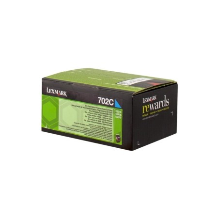 Cartuccia toner ciano originale Lexmark CS310/CS410/CS510 - 70C20C0/70C20CE/702C