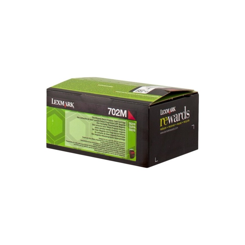 Cartuccia toner originale magenta Lexmark CS310/CS410/CS510 - 70C20M0/70C20ME/702M Cartuccia toner originale magenta Lexmark CS310/CS410/CS510 - 70C20M0/70C20ME/702M