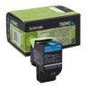 Cartuccia toner ciano originale Lexmark CS310/CS410/CS510 - 70C2HC0/70C2HCE/70C0H20/702HC