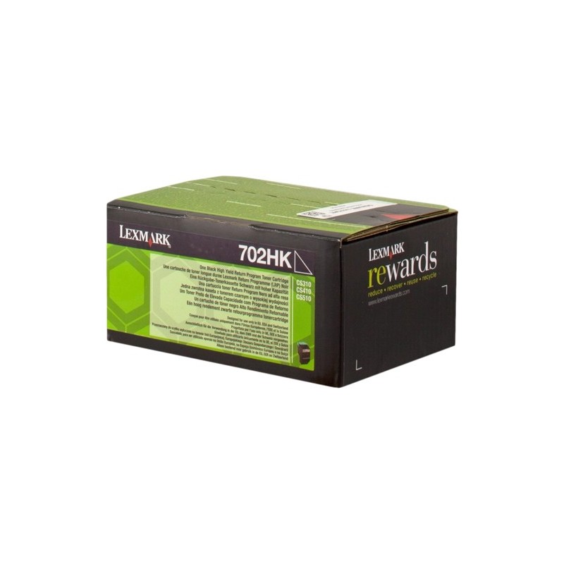 Cartuccia toner nero originale Lexmark CS310/CS410/CS510 - 70C2HK0/70C0H10/70C0H10/702HK Cartuccia toner nero originale Lexmark CS310/CS410/CS510 - 70C2HK0/70C0H10/70C0H10/702HK