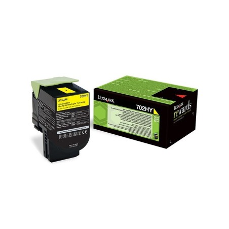 Cartuccia toner giallo originale Lexmark CS310/CS410/CS510 - 70C2HY0/70C2HYE/70C0H40/702HY