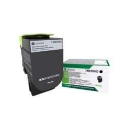 Cartuccia toner nero originale Lexmark CS317/CS417/CS517/CX317/CX417/CX517 - 71B20K0/71B0010