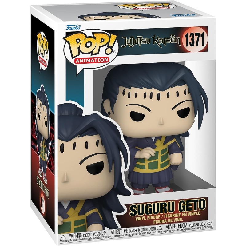 Funko Pop Animacion Jujutsu Kaisen Suguru Geto - Figura de Vinilo - Altura 9.5cm aprox. Funko Pop Animacion Jujutsu Kaisen Suguru Geto - Figura de Vinilo - Altura 9.5cm aprox.