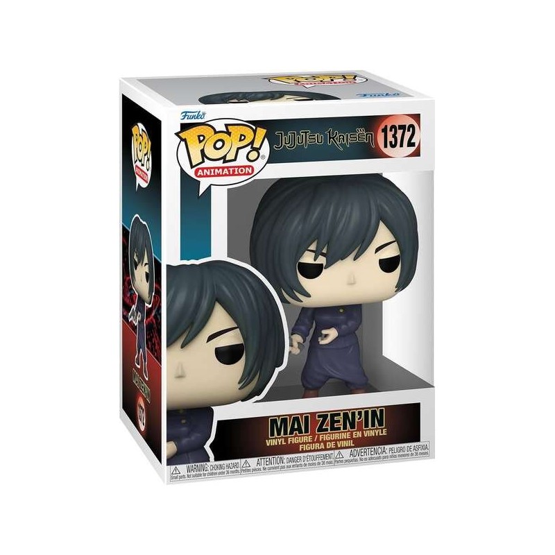 Funko Pop Animacion Jujutsu Kaisen Mai Zen'in - Figura de Vinilo - Altura 9.5cm aprox. Funko Pop Animacion Jujutsu Kaisen Mai Zen'in - Figura de Vinilo - Altura 9.5cm aprox.