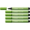 Pennarello Stabilo Pen 68 MAX - Punta in fibra smussata - Tratto tra 1 e 5 mm circa. - Inchiostro a base d'acqua - Colore verde 