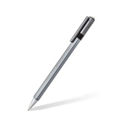 Staedtler Triplus Micro 774 Portaminas - Ancho de Linea 0.7mm - Punta Retractil - Diseño Ergonomico - Color Gris