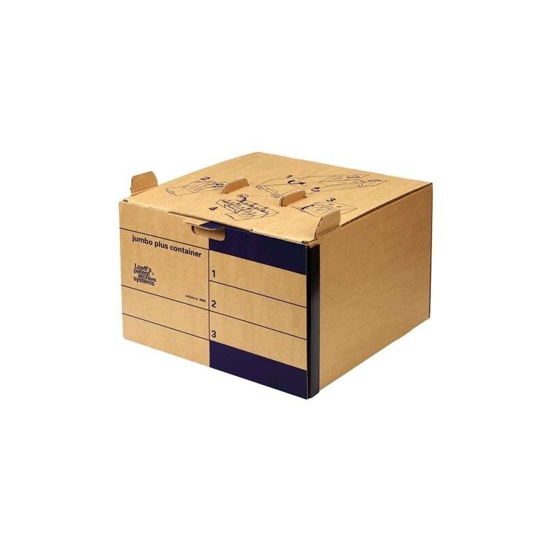 Fellowes Loeffs Pack de 15 Contenedores de Archivos Jumbo Plus - Color Marron Fellowes Loeffs Pack de 15 Contenedores de Archivos Jumbo Plus - Color Marron