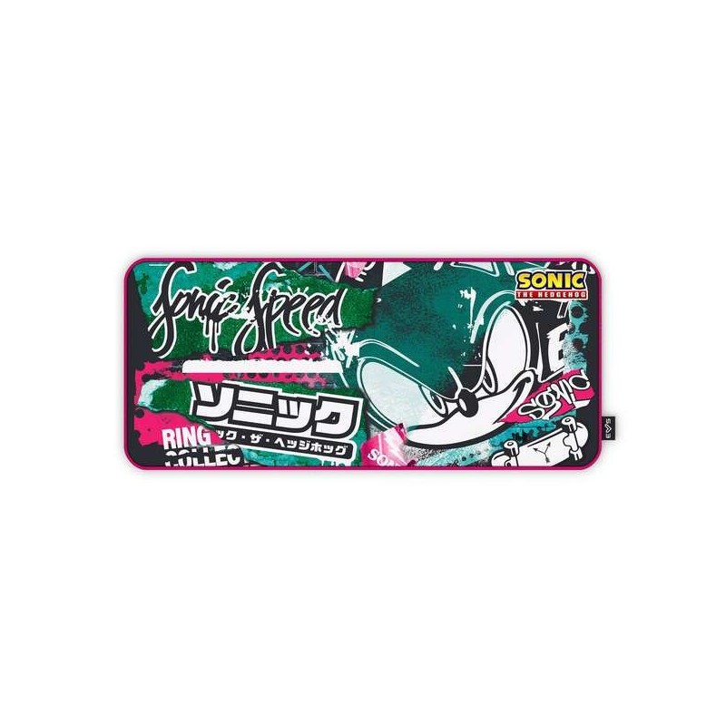 Energy Sistem Raton Gaming Pad ESG Sonic Graffiti - Tamaño XXL - Base de Goma Antideslizante - Color Azul Energy Sistem Raton Gaming Pad ESG Sonic Graffiti - Tamaño XXL - Base de Goma Antideslizante - Color Azul