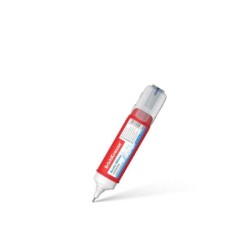 Erichkrause Boligrafo Corrector Arctic White - Secado Rapido - Alta Calidad de Punta - Resistente al Frio - Color Blanco