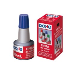 Dohe Tinta para Tampones y Sellos 30ml - Color Azul