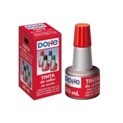 Dohe Tinta para Tampones y Sellos 30ml - Color Rojo