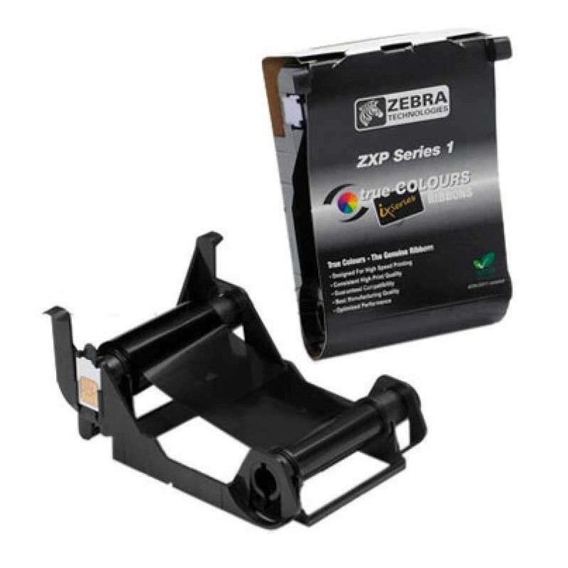 Nastro Zebra ZXP serie 1 originale True Colors nero - 800011-101