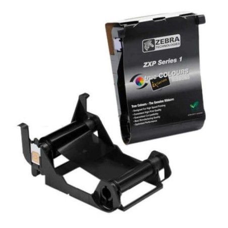 Nastro Zebra ZXP serie 1 originale True Colors nero - 800011-101