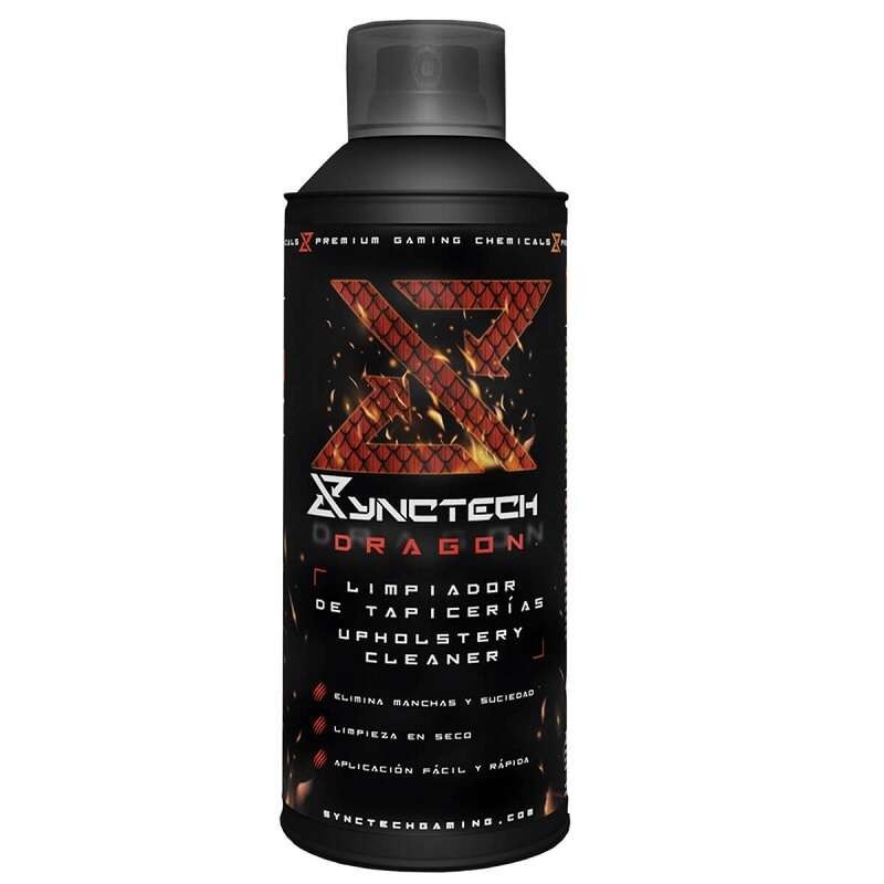 Synctech Dragon Spray Limpiador para Tapicerias 400ml - Limpieza en Seco - Espuma Activa - No Contiene Amoniaco Synctech Dragon Spray Limpiador para Tapicerias 400ml - Limpieza en Seco - Espuma Activa - No Contiene Amoniaco