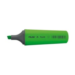 Pennarello fluorescente Milan - Punta a scalpello 1 - 4,8 mm - Colore verde 12pz 12pz