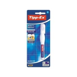 Tipp-Ex Shake'n Squeeze Lapiz Corrector 8ml - Formula de Secado Rapido - Punta Metalica (Blister)