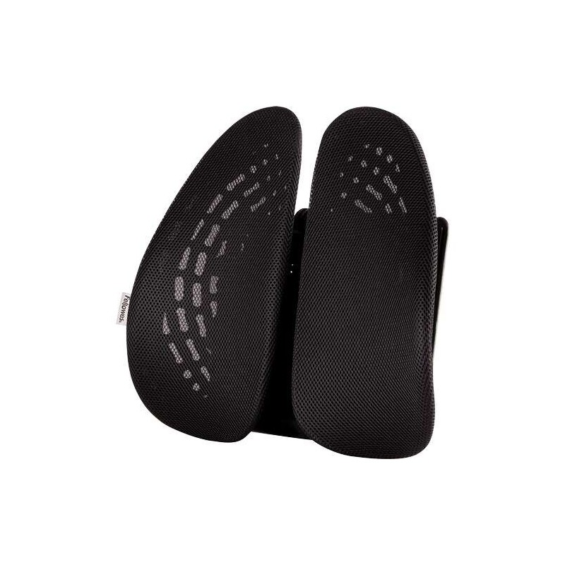 Fellowes Back Angel Respaldo Ergonomico Moldeable - Ajustable en 7 Alturas - Adaptable a la Mayoria de Sillas - Color Negro Fellowes Back Angel Respaldo Ergonomico Moldeable - Ajustable en 7 Alturas - Adaptable a la Mayoria de Sillas - Color Negro