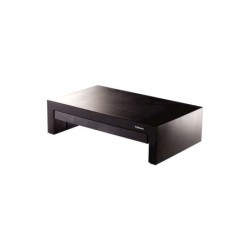 Fellowes Designer Suites Soporte Elevador para Monitor - 3 Alturas Diferentes - Bandeja de Almacenamiento - Peso Max 18kg