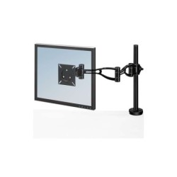 Fellowes Brazo para Monitor Individual - Ajustable en Altura - Regulable en Profundidad - Ajuste de Inclinacion - Peso Max 10kg