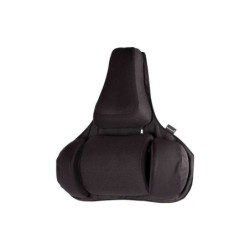 Fellowes Ultimate Professional Series Respaldo Lumbar - Seccion Central para Columna - Sistema de Triple Enganche - Color Negro