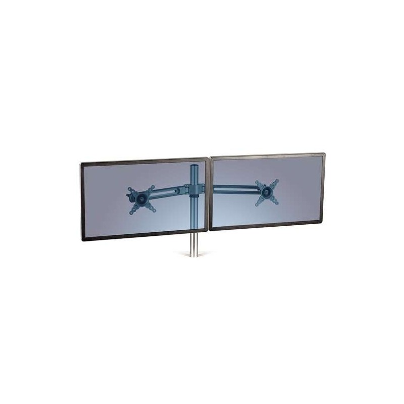 Fellowes Accesorio Brazo Doble para Estación de Trabajo Lotus - Ajustable en Altura - Hasta 26 Pulgadas y 5.8kg - Color Plata Fellowes Accesorio Brazo Doble para Estación de Trabajo Lotus - Ajustable en Altura - Hasta 26 Pulgadas y 5.8kg - Color Plata