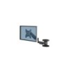 Fellowes Soporte de Pared para Pantalla - Completamente Ajustable - Sistema Muelle de Gas - Hasta 42" o 30kg - Color Negro