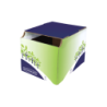 Bankers Box Papelera de Sobremesa en Carton Onda B - Capacidad 16 Litros - Certificacion FSC - Ideal para Reciclado de Papel