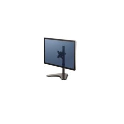 Fellowes Professional Series Peana para Monitor individual - Gestion de Cables Integrada - Hasta 32" y 8 kg - Color Negro