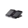 Fellowes Refresh Reposapies con Ventilacion 45.2x33cm - 2 Ajustes de Altura - Plataforma Deslizante - Color Negro