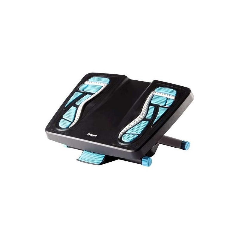 Fellowes Energizer Reposapies - 3 Ajuste de Altura - Superficie Efecto Masaje - Efecto Balanceo - Color Negro Fellowes Energizer Reposapies - 3 Ajuste de Altura - Superficie Efecto Masaje - Efecto Balanceo - Color Negro