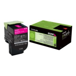Cartuccia toner magenta originale Lexmark CX310/CX410/CX510 - 80C20M0/80C20ME/802M