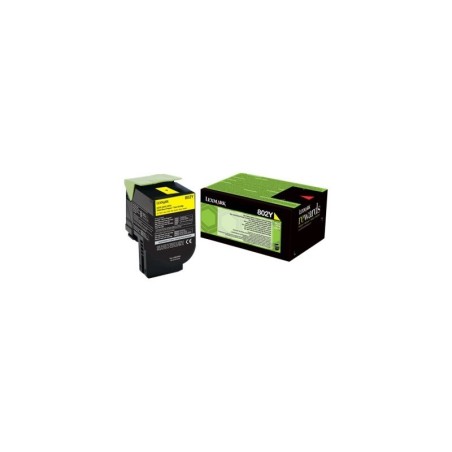 Cartuccia toner giallo originale Lexmark CX310/CX410/CX510 - 80C20Y0/80C20YE/802Y