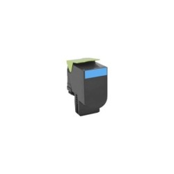 Cartuccia toner ciano originale Lexmark CX410/CX510 - 80C2HC0/80C2HCE/802HC