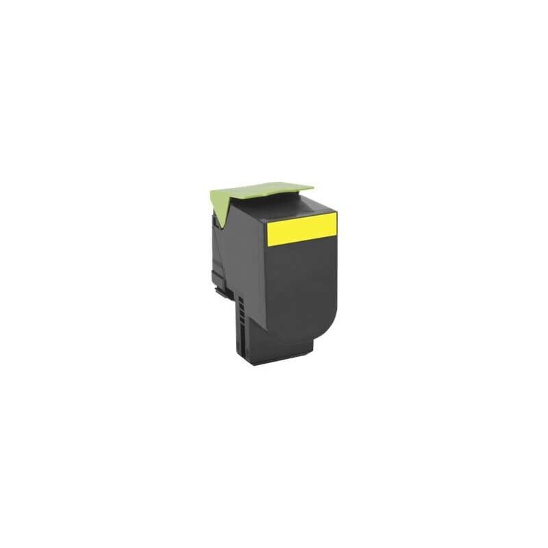 Cartuccia toner giallo originale Lexmark CX410/CX510 - 80C2HY0/80C2HYE/802HY Cartuccia toner giallo originale Lexmark CX410/CX510 - 80C2HY0/80C2HYE/802HY
