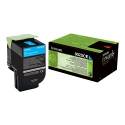 Cartuccia toner originale ciano Lexmark CX510 - 80C2XC0/80C2XCE/80C0X20/802XC