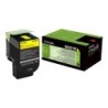 Cartuccia toner giallo originale Lexmark CX510 - 80C2XY0/80C2XYE/80C0X40/802XY